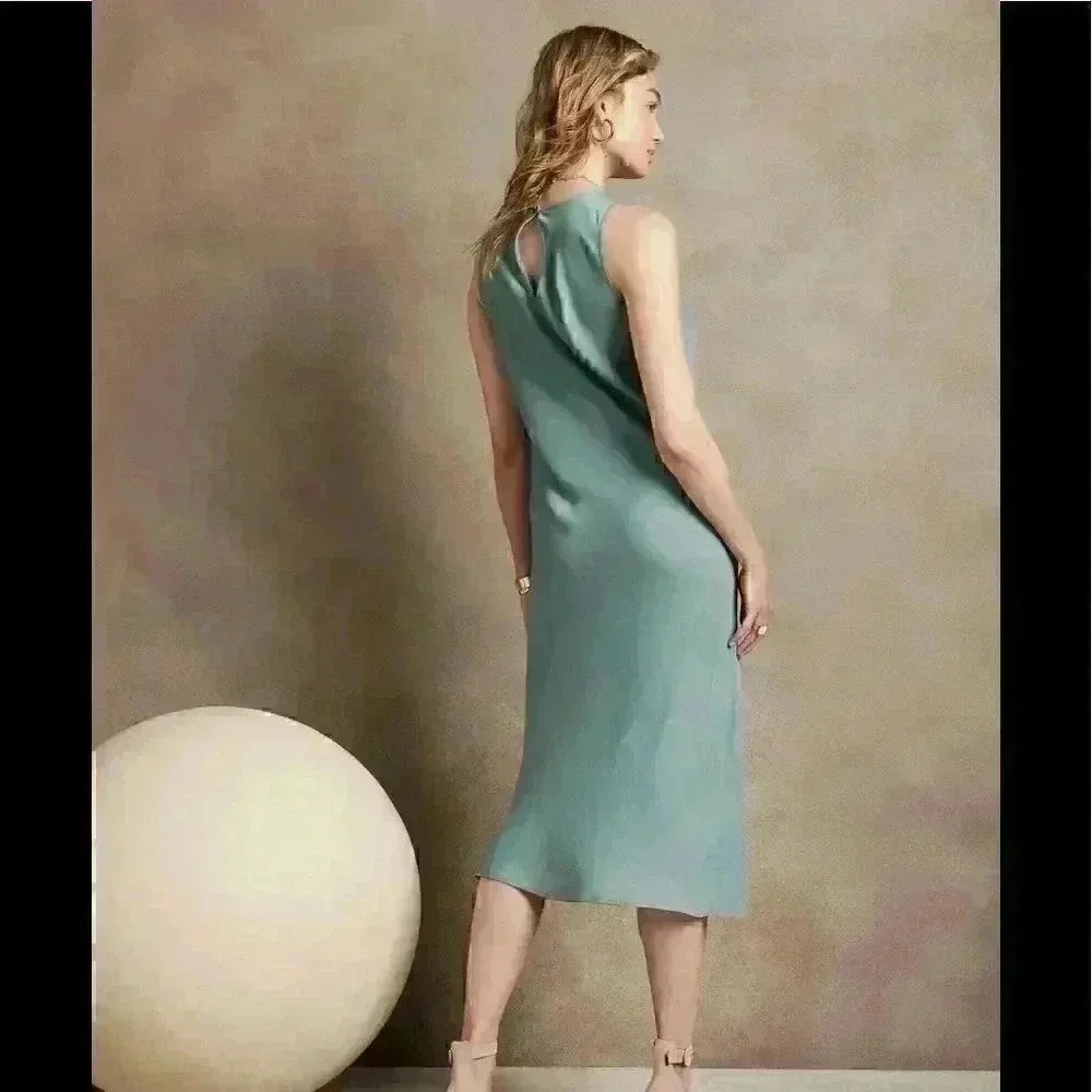 Banana Republic Midi Slip Dress - Picture 2 of 6